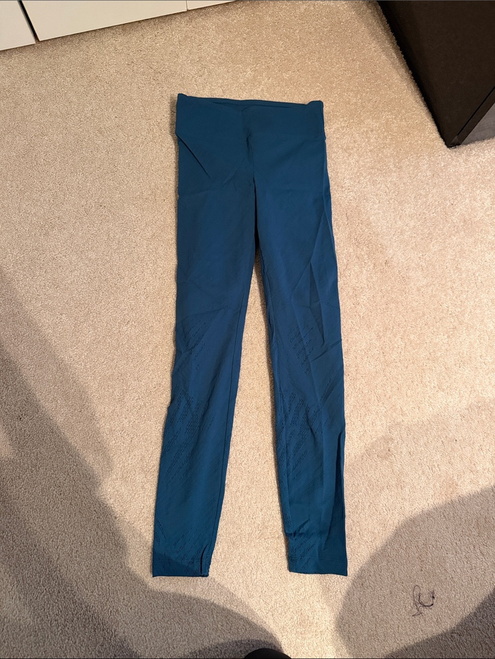 Teal High-Waist Seamless Leggings Koral XS
